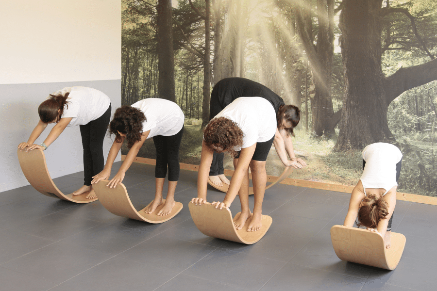 Equipement de Yoga | Planche d'équilibre en bois – Image 7